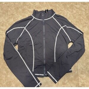 Sport Soft Crop Top Womens Jacket Size MEDIUM